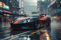 开云体育在线-冷静与激情交织！赛车完美收官